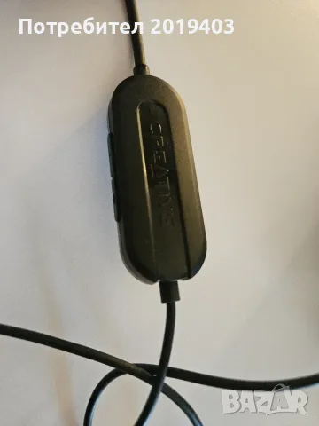 Creative Chat USB и Type C жични слушалки с микрофон, снимка 4 - Слушалки за компютър - 56376784