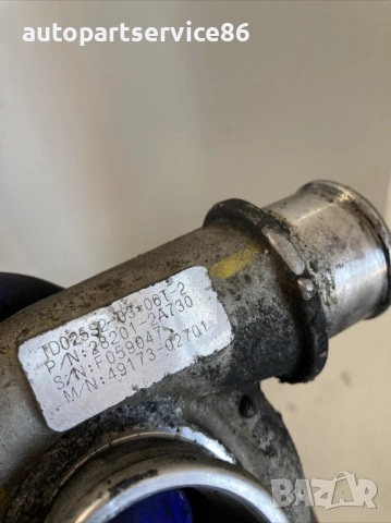 Турбокомпресор за KIA Ceed 1.6 CRDi (2010) – 28201-2A730, снимка 3 - Части - 53244735