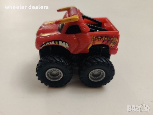 Пластмасова количка Hot Wheels Mini Monster Truck, снимка 3 - Коли, камиони, мотори, писти - 39531918