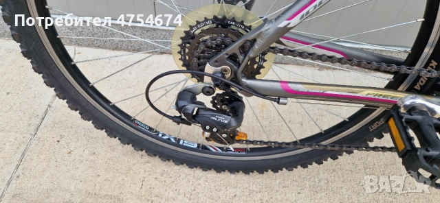 Алуминиев дамски велосипед IDEAL колело 26", снимка 2 - Велосипеди - 53708231