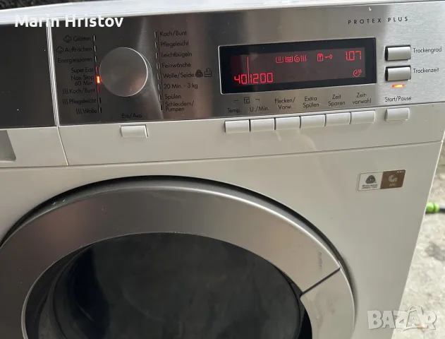 Пералня със сушилня AEG Protex Plus 8кг, снимка 2 - Перални - 56275350