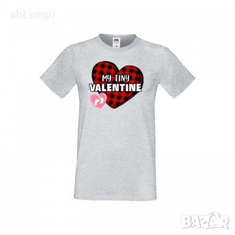 Мъжка тениска Свети Валентин My Tiny Valentine , снимка 5 - Тениски - 35712307