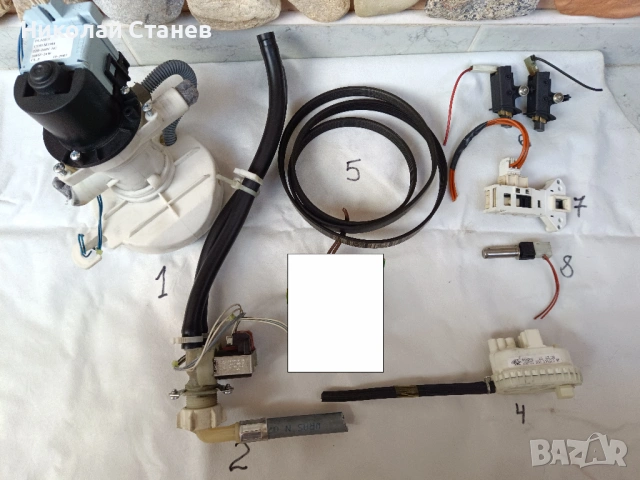 Продавам части от пералня GORENJE WA 62121 