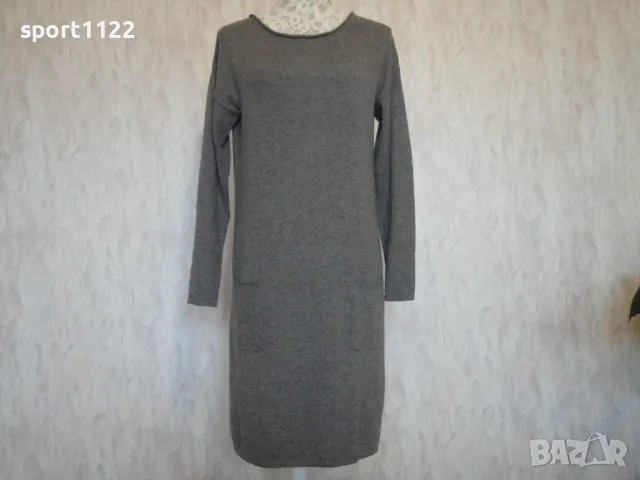 Blue Motion/S-M/дамска рокля с кашмир, снимка 8 - Рокли - 48324531