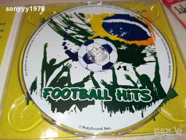 FOOTBALL HITS BRASIL CD 1004252242, снимка 2 - CD дискове - 49852020