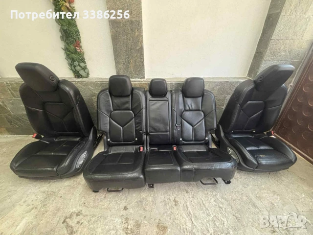 Porsche cayenne кожен салон , снимка 4 - Автомобили и джипове - 50821374