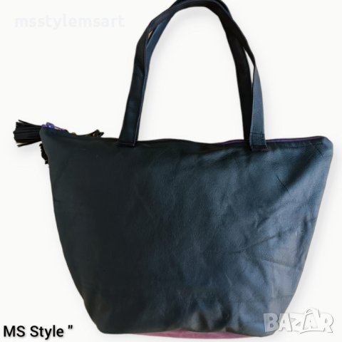 Дамска чанта от естествена кожа , снимка 2 - Чанти - 41429241