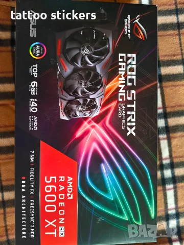 RX 5600 XT Видео карта, снимка 3 - Видеокарти - 56049597