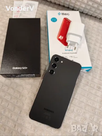 Samsung Galaxy S23+ 512GB ОТЛИЧЕН комплект с powerbank смартфон телефон, снимка 3 - Samsung - 55942495