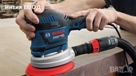 Bosch GEX 40-150 Ексцентър шлайф, 400W, 060137B201, куфар L-boxx 238, снимка 4 - Други инструменти - 40070045