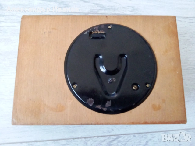 Стар германски барометър,термометър Fischer, снимка 4 - Антикварни и старинни предмети - 53835334