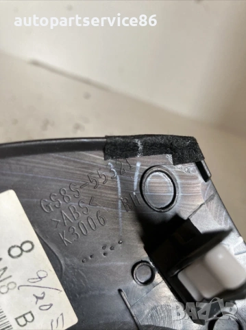 Вътрешна съраунд облицовка за Mazda 6 2.0D Estate (2009) GS8S-55256, снимка 2 - Части - 53707011