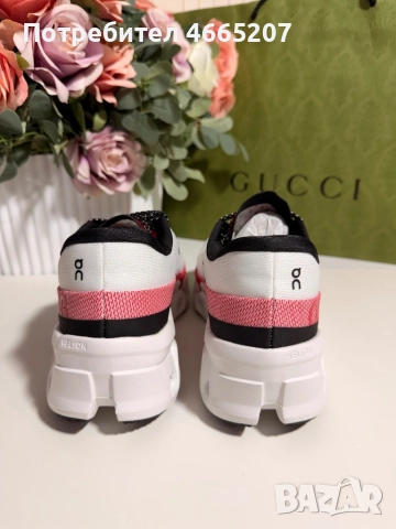 On Cloudmonster 2 Ivory/Red, снимка 6 - Маратонки - 52595478