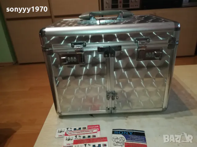 GIANNINI-МЕТАЛЕН КУФАР-ВНОС ГЕРМАНИЯ 2912241828, снимка 11 - Куфари с инструменти - 48491465