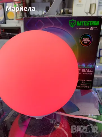 Battletron Razer Chroma RGB APP SMART CONNECT / светлинна лампа топка за игри геймърска, снимка 3 - Аксесоари - 47300051