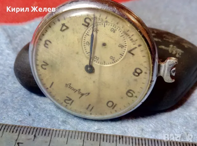 МОЛНИЯ 15 КАМНЕЙ СДЕЛАНО в СССР Стар КОЛЕКЦИОНЕРСКИ РУСКИ ДЖОБЕН ЧАСОВНИК МЪЛНИЯ За РЕМОНТ 49332, снимка 7 - Антикварни и старинни предмети - 48288702
