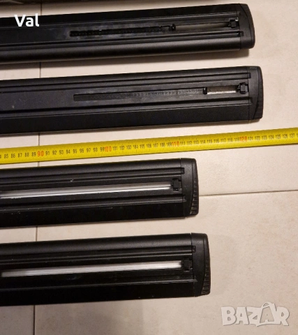 Напречни греди THULE WingBar Black 118cm и 108см, снимка 7 - Аксесоари и консумативи - 53394630