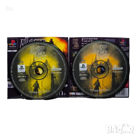 Alone in the dark - The new nightmare PS1 (CD- R), снимка 3 - Игри за PlayStation - 50648338