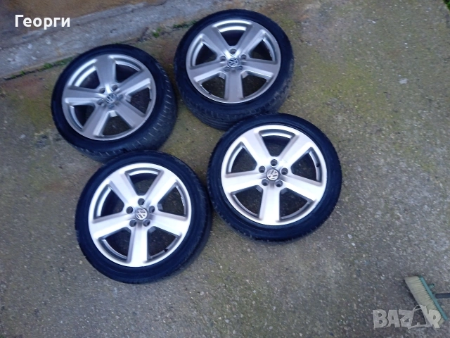 Джанти с Гуми 245/40/18 5х112 VW/SEAT/AUDI , снимка 4 - Гуми и джанти - 53658578