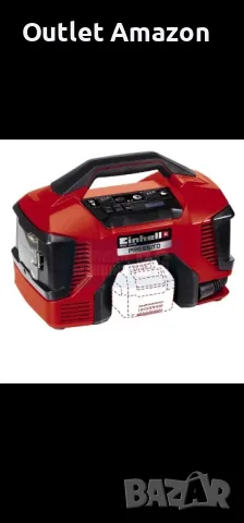 Хибриден компресор Einhell PRESSITO - Solo Power X-Change, 220 V / 18 V, снимка 1 - Компресори - 49552445