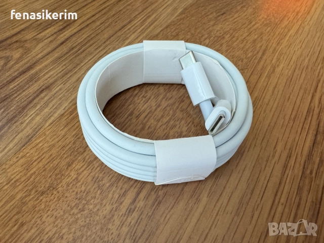 Чисто Нов Кабел USB Type C - Type C за Apple MacBook Pro Air 45W - 140W