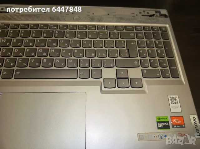 Lenovo Legion Slim 5-16APH8 клавиатура ОРИГИНАЛНА (КОД 31), снимка 2 - Части за лаптопи - 56247993
