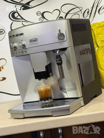 Кафемашина кафе автомат delonghi magnifica с гаранция