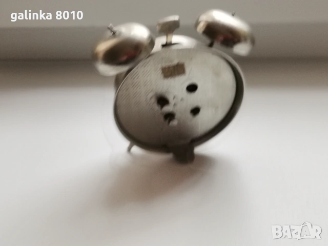 Стар мини будилник Ракета, снимка 3 - Антикварни и старинни предмети - 53061521