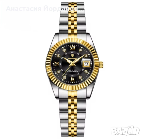 Часовник стомана , снимка 4 - Дамски - 51971159