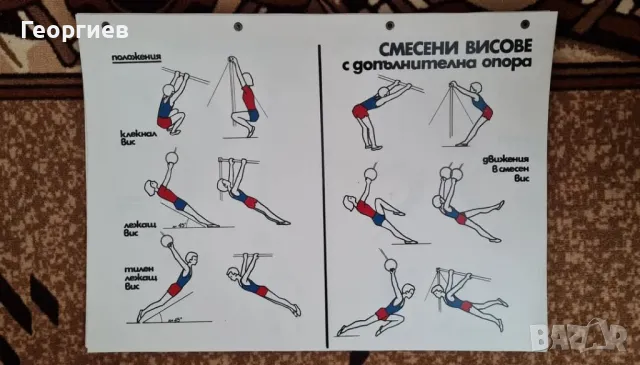 Пластмасови табла по гимнастика, снимка 2 - Спортна екипировка - 48681667