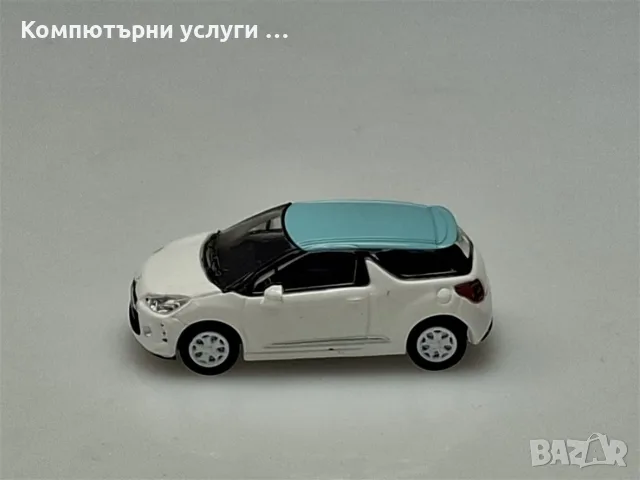 CITROEN DS3 2010 - мащаб 1:87 на Norev моделът е нов в кутия, снимка 2 - Колекции - 55748023
