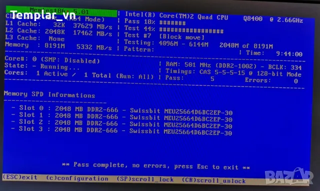 OCZ 4x2 GB DDR2 800 // SWISSBIT 4x2 DDR2 800 at 1000 Elpida ICs //  OCZ Reaper 2gb 1066, снимка 5 - RAM памет - 25548086