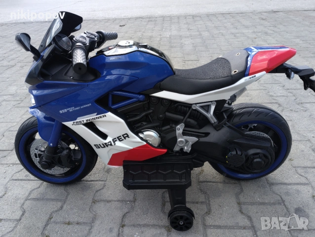 KAWASAKI акумулаторен мотор SURFER син, снимка 7 - Детски велосипеди, триколки и коли - 53569715