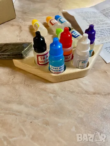 Тестове реактиви за злато всички карати сребро и платина, снимка 5 - Други - 49026175