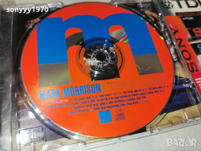 MARK MORRISON CD 2002261358, снимка 6 - CD дискове - 53560903