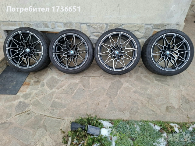 Оригинални Джанти BMW M3 ,M4 с нови летни гуми, снимка 2 - Гуми и джанти - 53207643