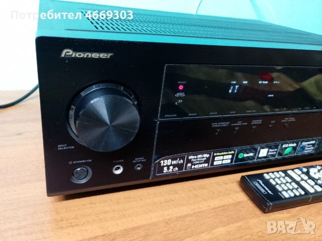 Pioneer VSX 529 Коледна промоция 220лв, снимка 3 - Ресийвъри, усилватели, смесителни пултове - 52860109