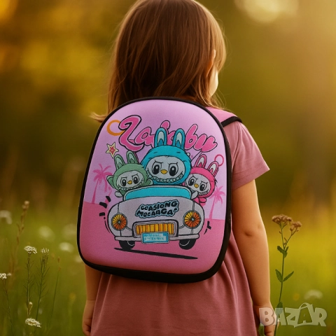 Детски раници Labubu – удобство, стил и настроение за всяко дете, снимка 14 - Раници - 51948659
