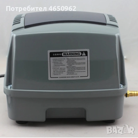Мощен компресор/помпа за въздух Hailea HAP120 за аквариуми, снимка 2 - Оборудване за аквариуми - 52638705