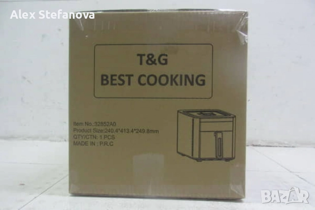 Air fryer 6 литра T&G Best Cooking 32850A0, снимка 7 - Фритюрници - 52812071
