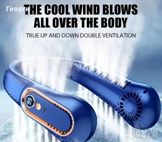 Преносии слушалки с вентилатор, снимка 2 - Други стоки за дома - 51322631