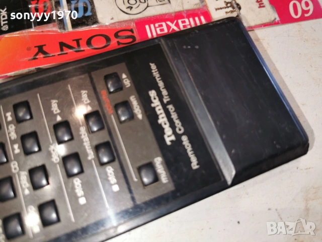 TECHNICS REMOTE-MADE IN JAPAN 0903261151, снимка 3 - Ресийвъри, усилватели, смесителни пултове - 53765327