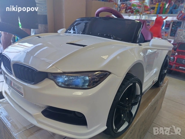 EU Акумулаторна кола 12V MONACO бял, снимка 3 - Други - 53849777