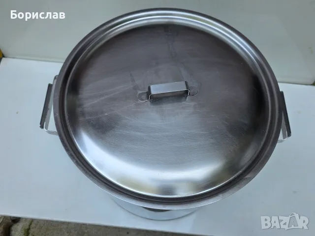 Неръждаем 40 л. иноксов казан, снимка 5 - Съдове за готвене - 55849272