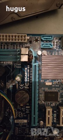 дъно GA-H61M-S1 + cpu, снимка 2 - Дънни платки - 44231595