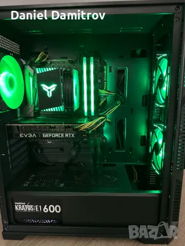 Геймърски компютър i5-9400F,RTX 3060 12GB,16GB RAM,512GB SSD NVMe,1TB HDD, снимка 5 - Геймърски - 48784970