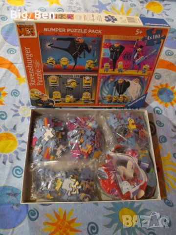 Детски Пъзели-6 Броя-Миньоните+Мики Маус+Халщат, снимка 6 - Игри и пъзели - 41270559