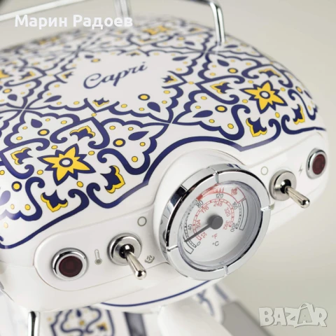 Кафемашина Ariete VINTAGE, 15 бара – Capri, снимка 3 - Кафемашини - 51302531