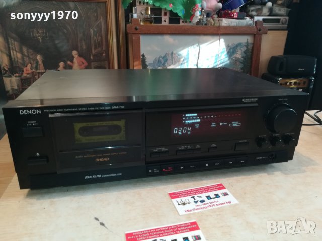 denon 3head-made in japan 1302220946, снимка 6 - Декове - 35770243