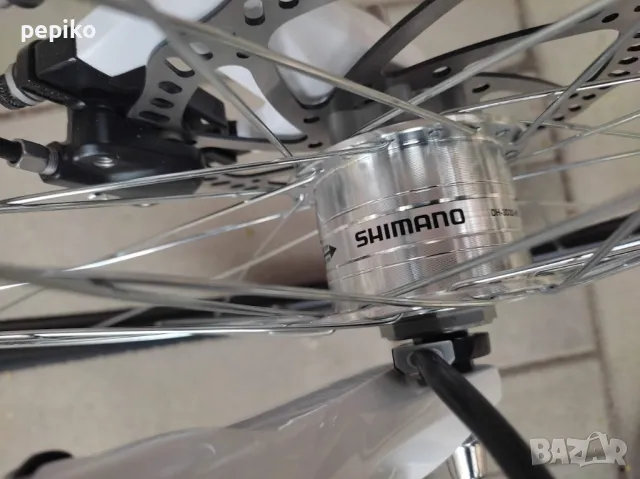 Продавам колела внос от Германия градски алуминиев велосипед SAVENO EXETER 28 цола хидравлика диск, снимка 2 - Велосипеди - 47945569